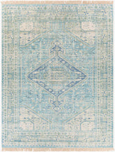 Byers Handmade Cotton-blend Aqua Rug House Nimbus