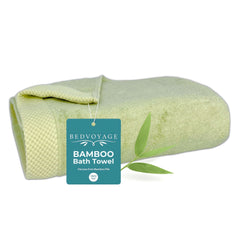Bamboo Cotton Bath Towel - Viscose from Bamboo + Cotton - Sage House Nimbus