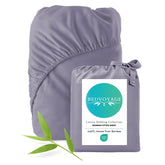 Bamboo Fitted Sheet - Platinum