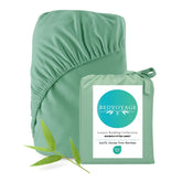 Bamboo Fitted Sheet - Seaglass