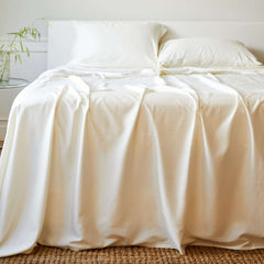 Bamboo Sheet Set - 100% Viscose from Bamboo - Ivory House Nimbus