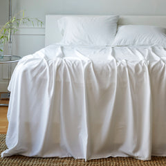 Bamboo Sheet Set - 100% Viscose from Bamboo - White