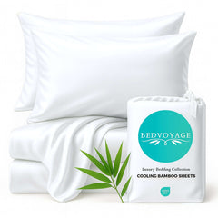 Bamboo Sheet Set - 100% Viscose from Bamboo - White House Nimbus