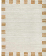 Rocio White Jute Carpet House Nimbus