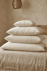 Green Sleep Cotton Pillow with Zip House Nimbus
