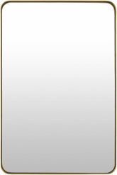 Tubii Gold Mirror with Iron Base