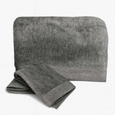 Bamboo Cotton Bath Sheet Set - Viscose from Bamboo + Cotton - 3pc - Charcoal House Nimbus