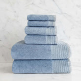 Bamboo 6 Piece Spa Towel Set – Ocean House Nimbus
