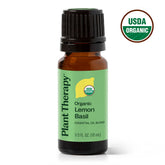 Organic Lemon Basil Essential Oil Blend House Nimbus