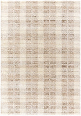 Anfisa Cream Luxe Shag Area Rug House Nimbus