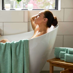 Bamboo 6 Piece Spa Towel Set – Seaglass House Nimbus