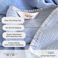 Bamboo Spa Bath Towel – Ocean