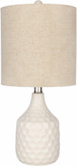 Gulmarrad Textured Ivory Ceramic Table Lamp