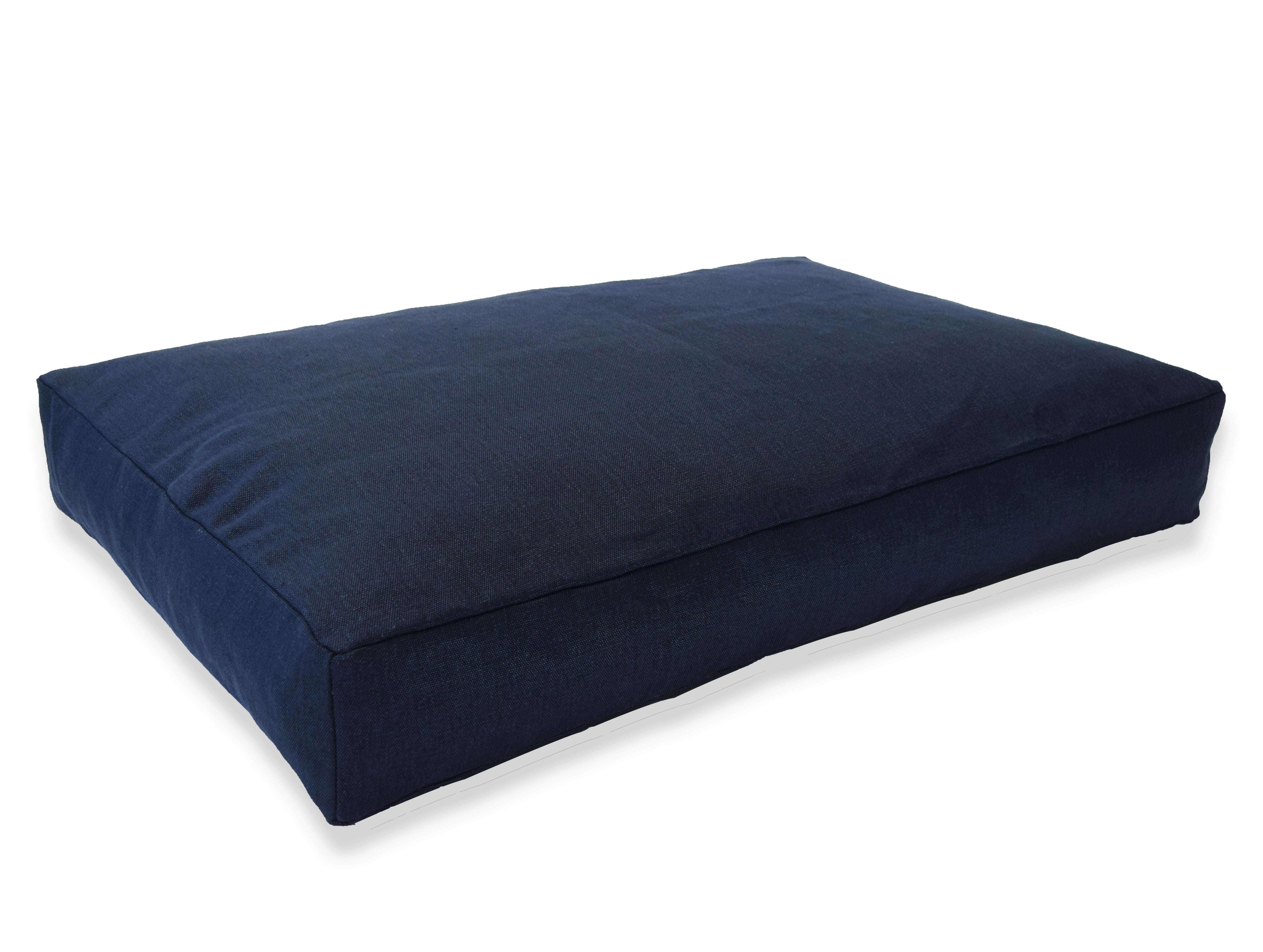 Premium Hemp Dog Bed - Organic Latex Foam Fill House Nimbus