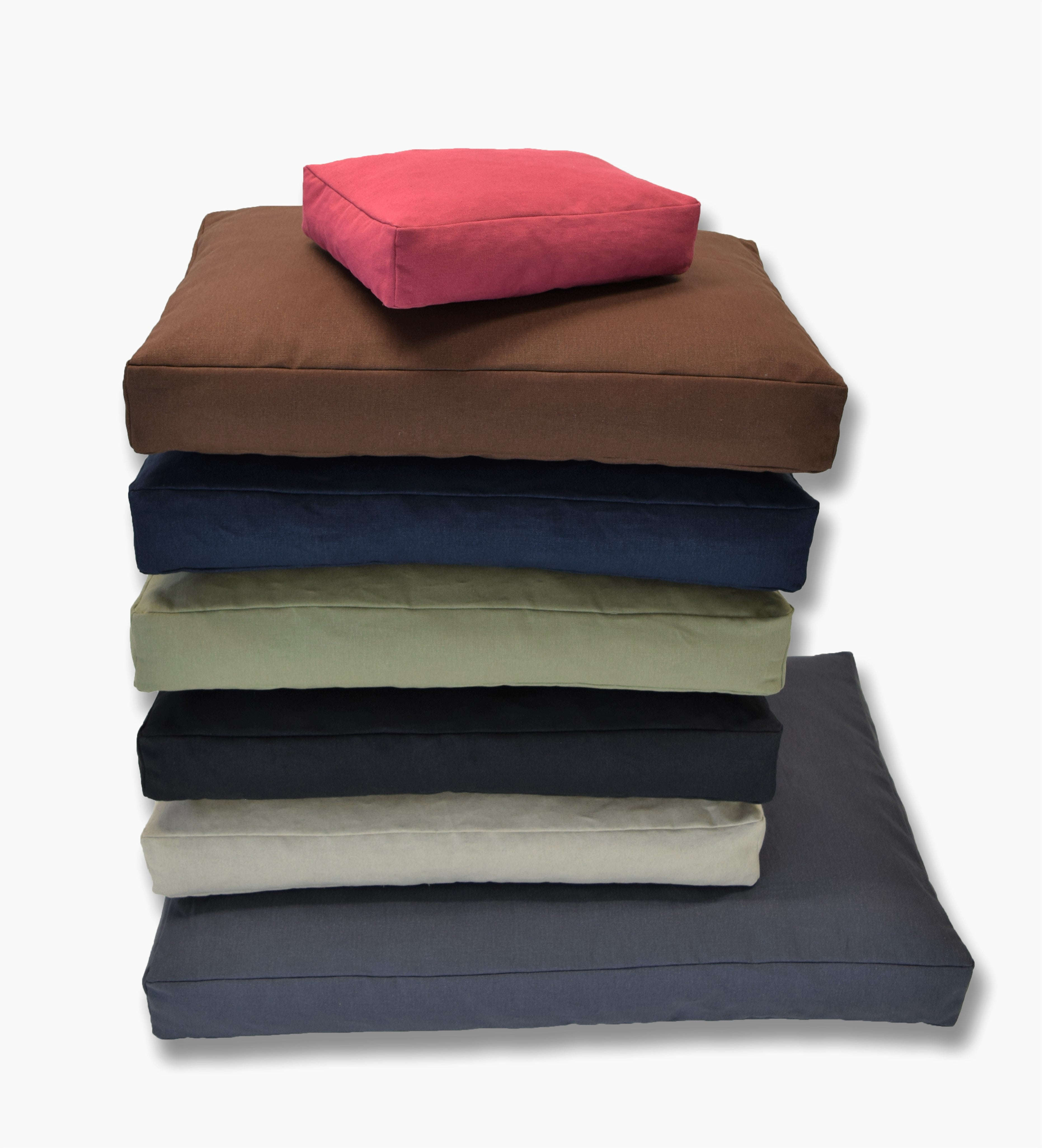 Premium Hemp Dog Bed - Lightweight CertiPUR Foam Fill House Nimbus