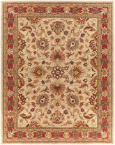 Cherryfield Hand Tufted Brown & Rust 1001 Wool Rug