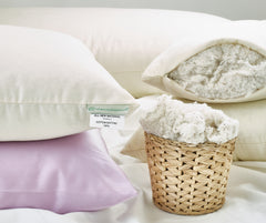 Green Sleep Cotton Pillow with Zip