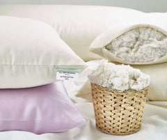 Green Sleep Cotton Pillow with Zip House Nimbus