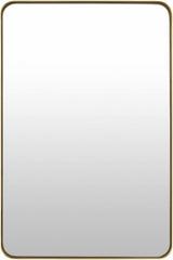 Tubii Gold Mirror with Iron Base