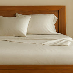 Bamboo Cotton Pillowcases - Sand