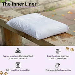 Kuddle Krew Pet Bed- Inner Cushion with Zip Liner