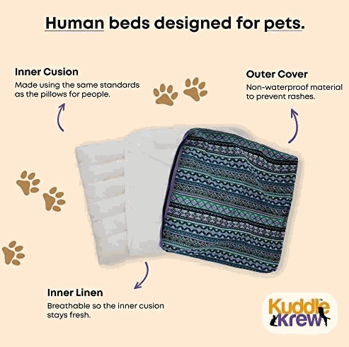 Kuddle Krew Outer Cover in Forest Run House Nimbus