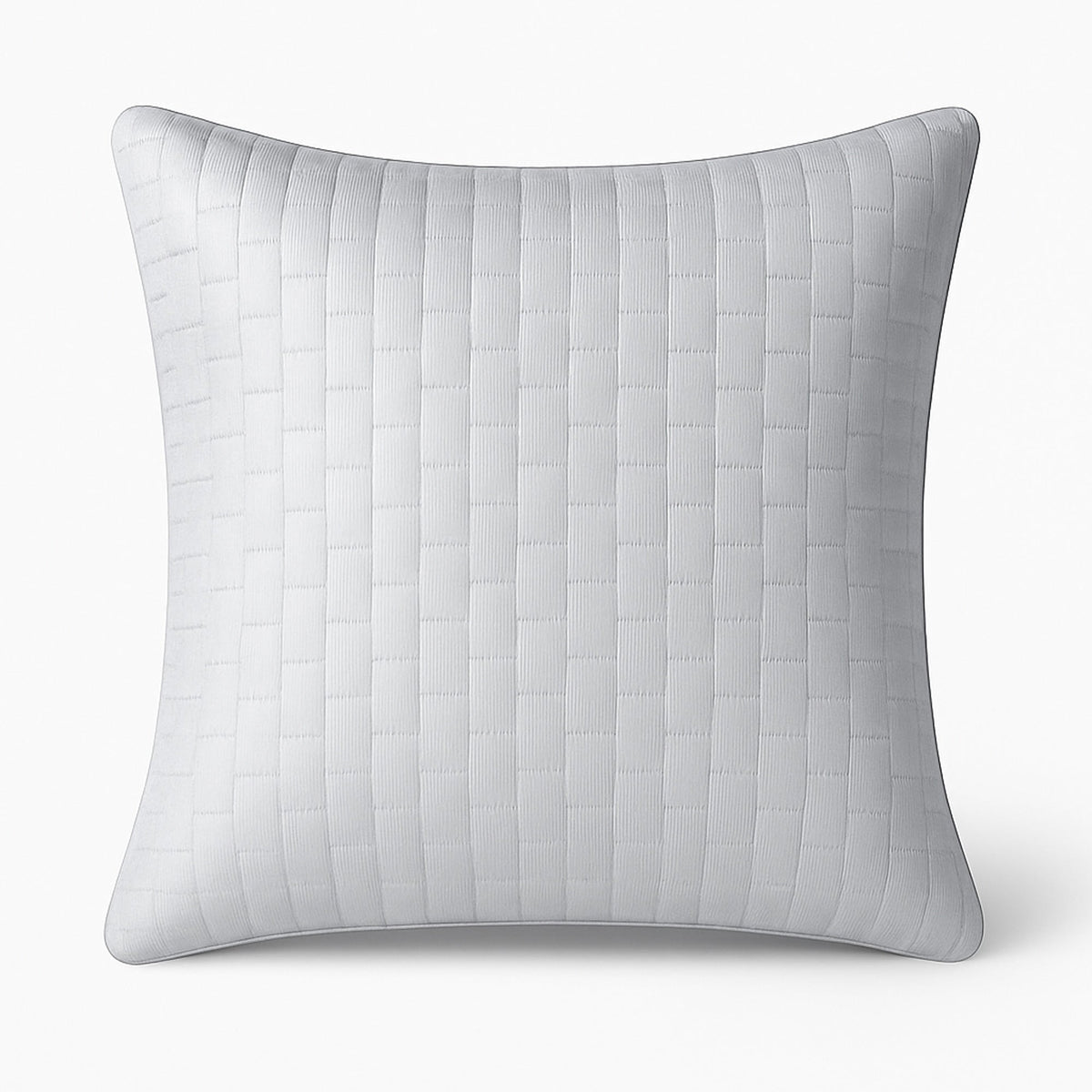 Bamboo Quilted Euro Sham 1 Piece - Stone