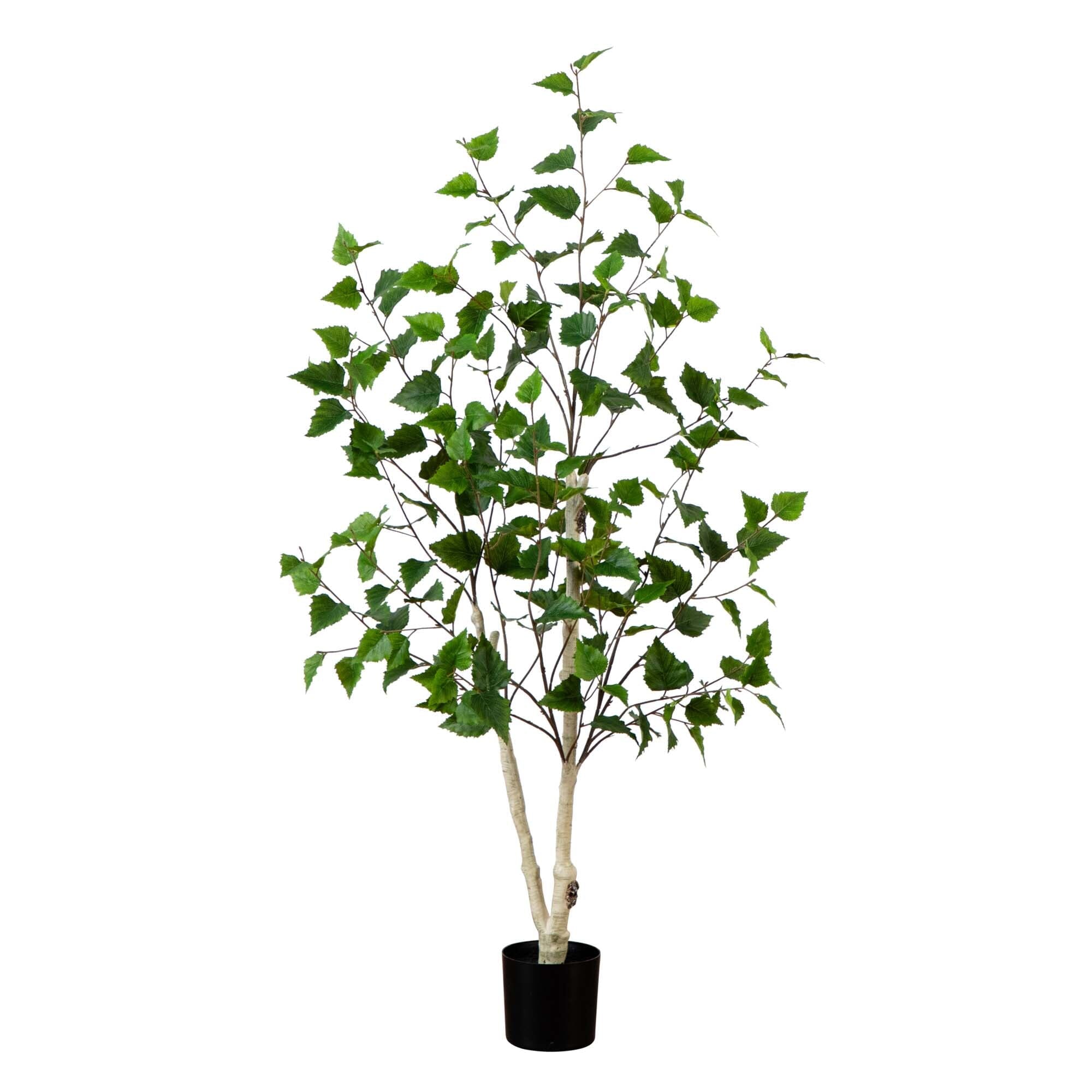 4’ Artificial Birch Tree House Nimbus
