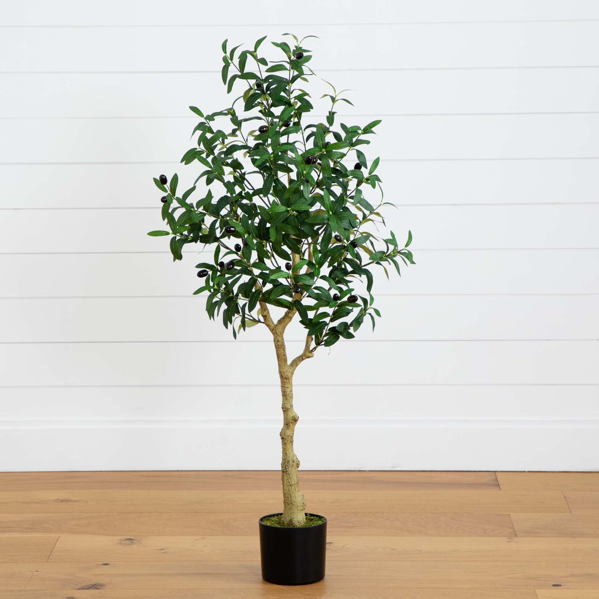 4’ Artificial Olive Tree House Nimbus