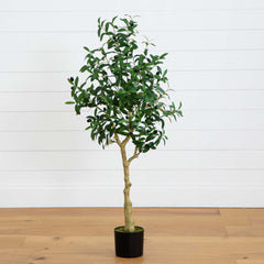 4’ Artificial Olive Tree House Nimbus