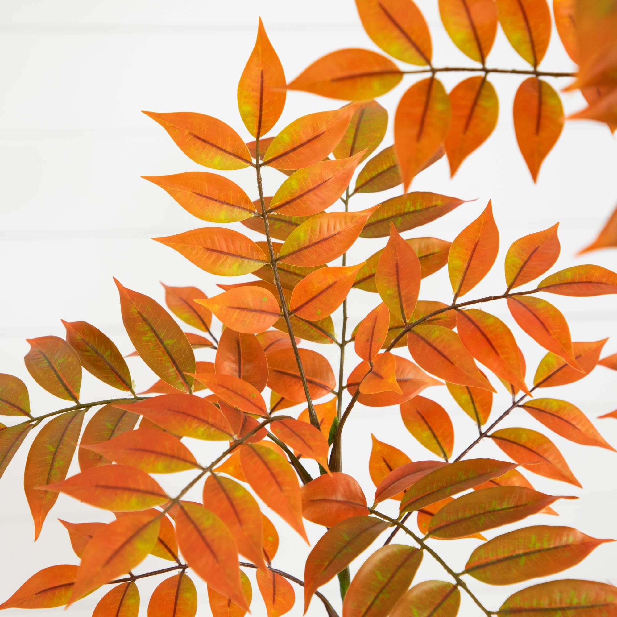 5ft. Autumn Minimalistic Sumac Artificial Fall Tree House Nimbus