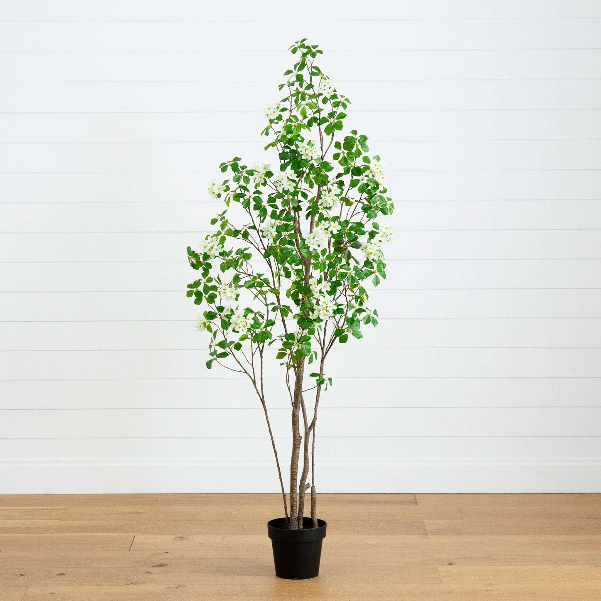6’ Artificial Dogwood Tree House Nimbus