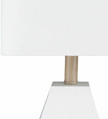 Blinsung White Contemporary Table Lamp