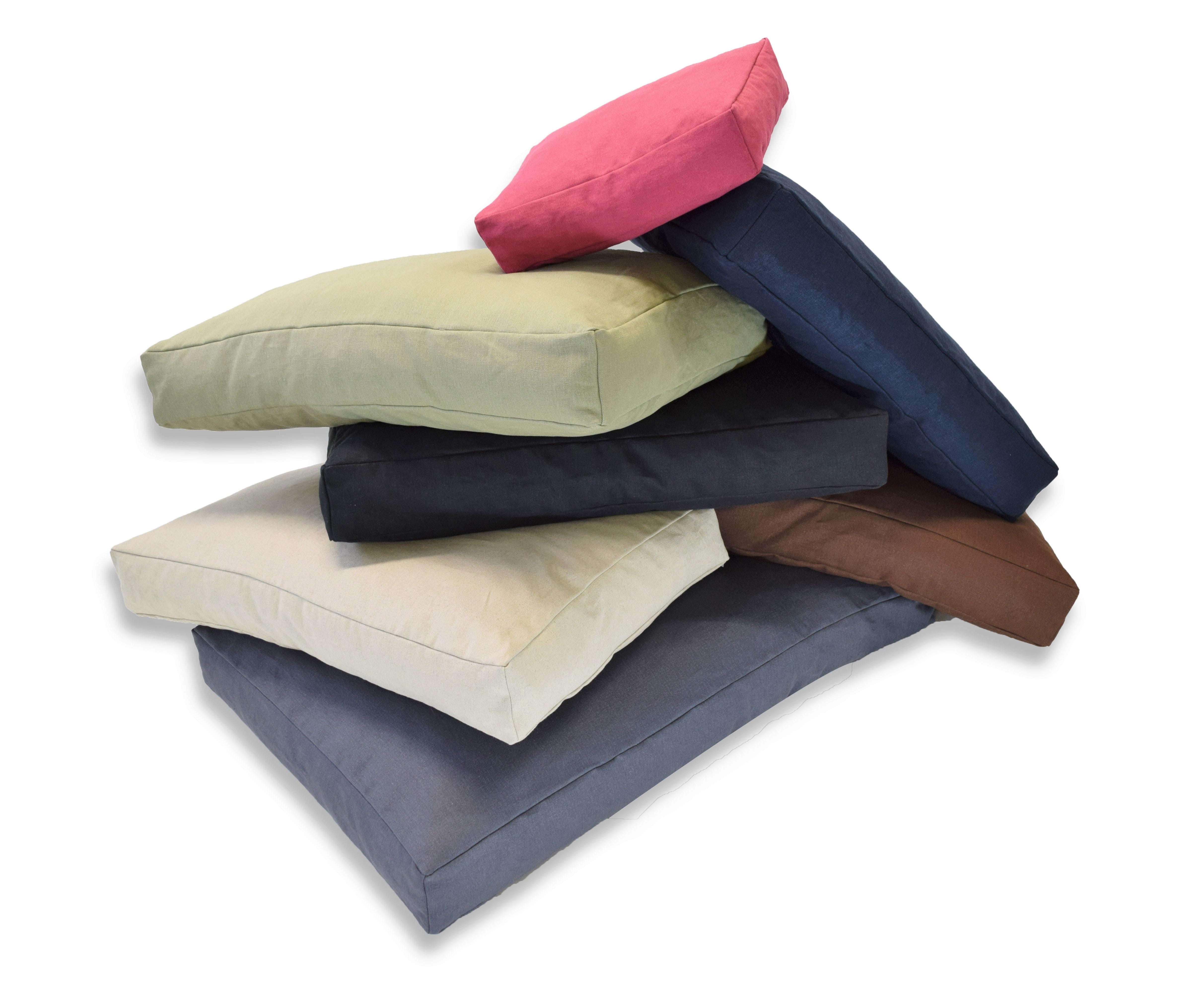 Premium Hemp Dog Bed - Lightweight CertiPUR Foam Fill House Nimbus