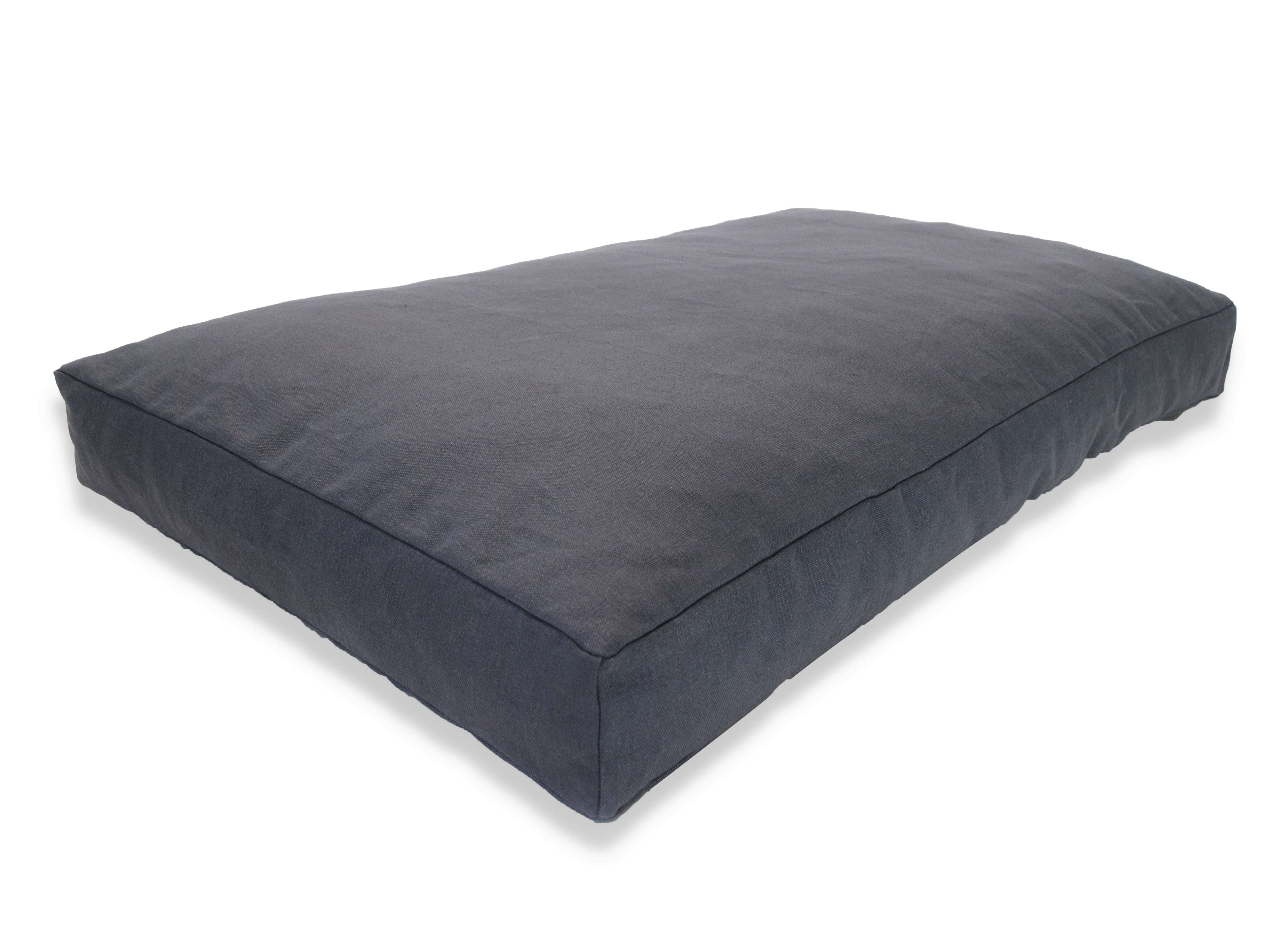 Premium Hemp Dog Bed - Lightweight CertiPUR Foam Fill House Nimbus