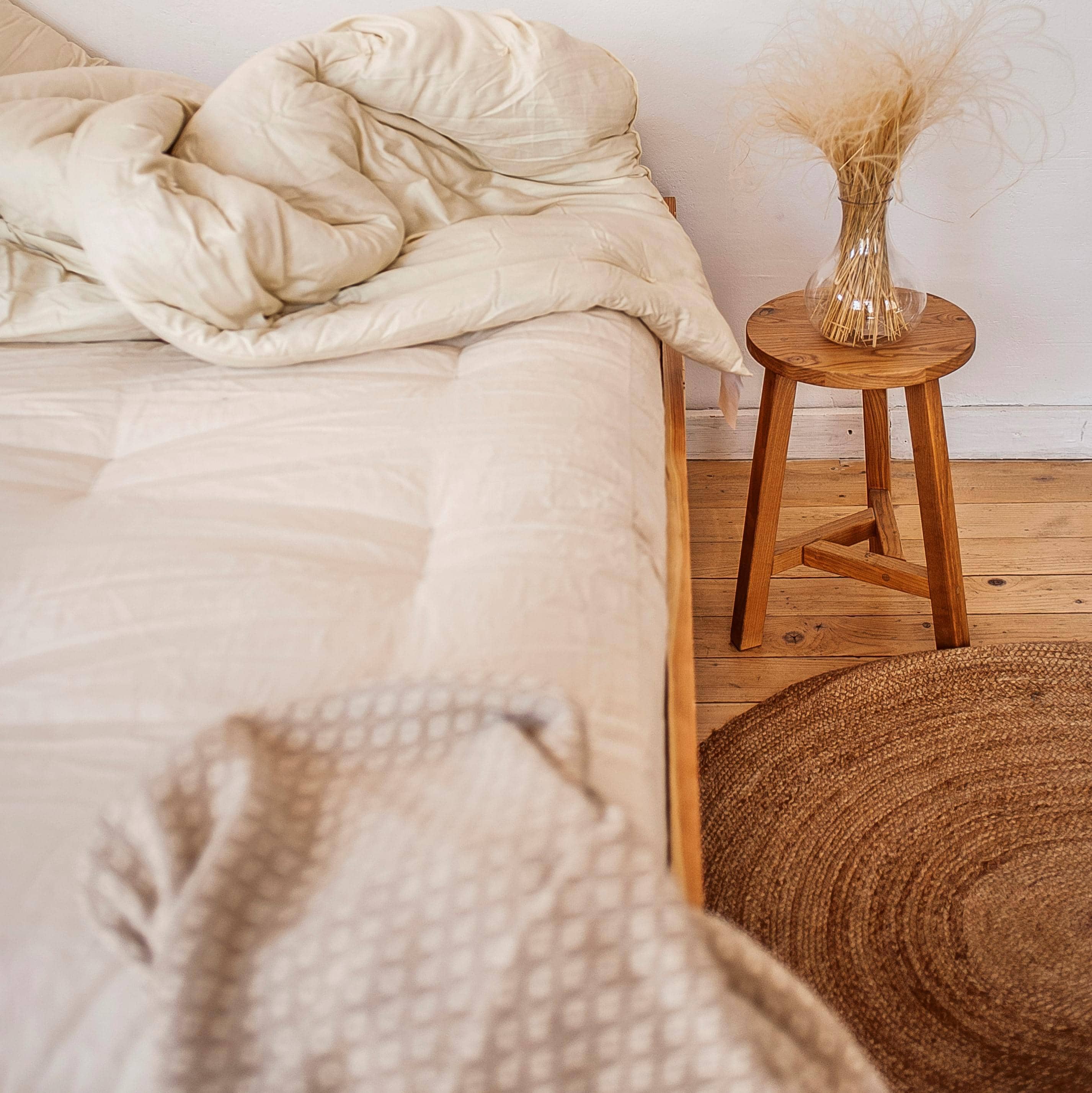 Organic Cotton Foam Core and Wool Dreamton Semi-Firm